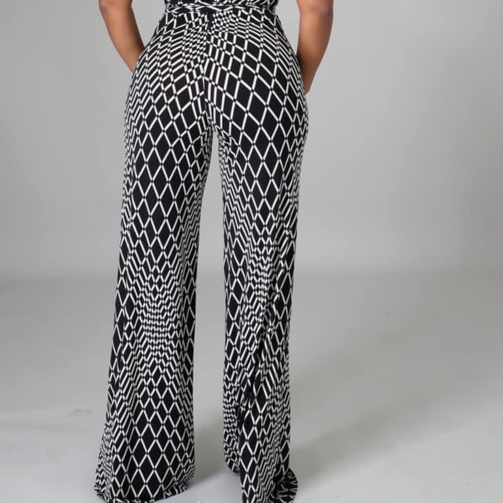 Wide leg jumpsuit